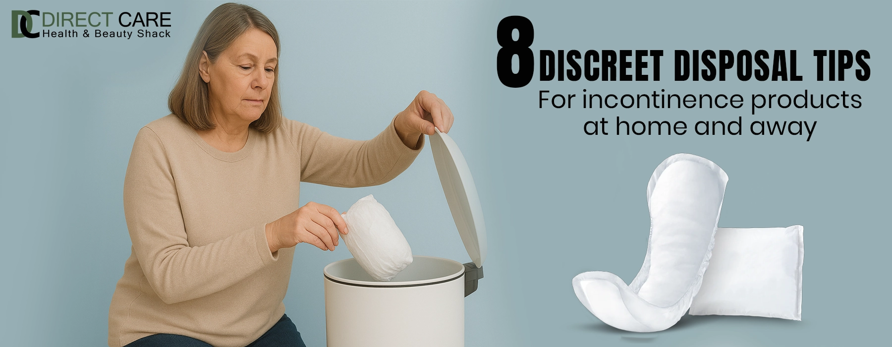 8 Discreet Disposal Tips for Incontinence Products at Home and Away Health Care article