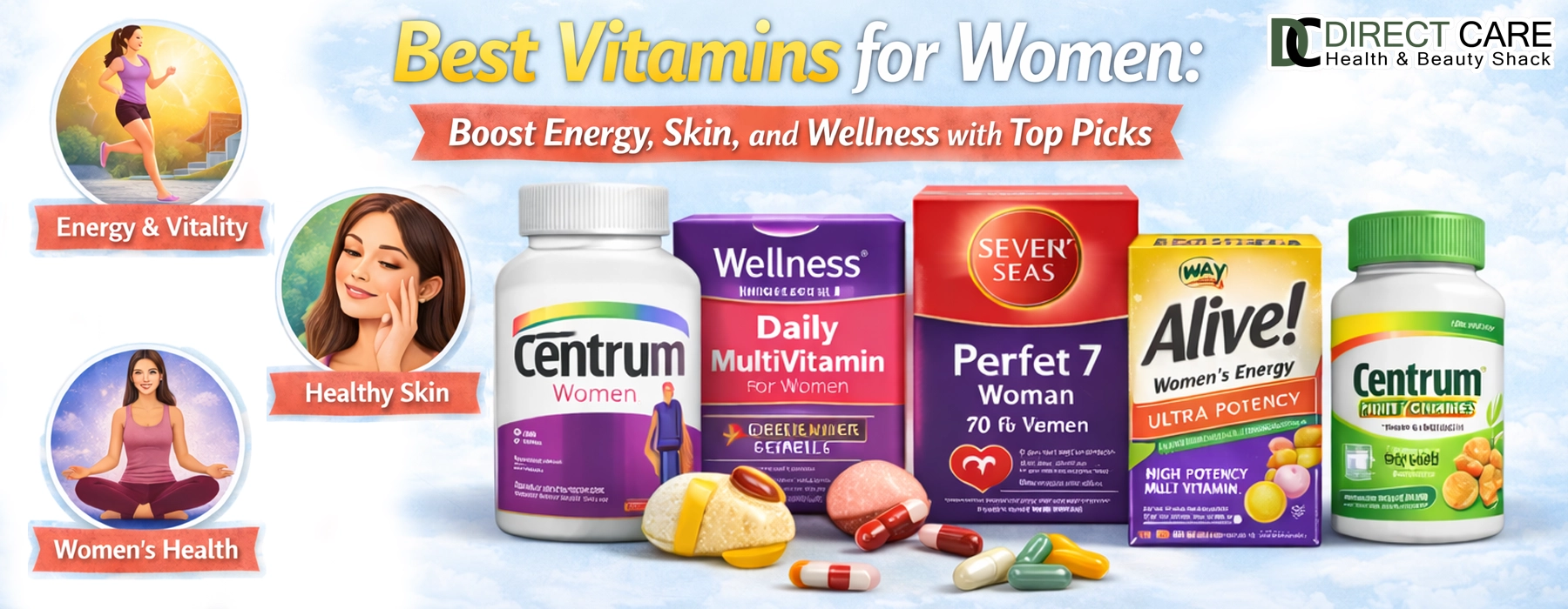 Best Vitamins for Women: Boost Energy, Skin, and Wellness with Top Picks Health Care article