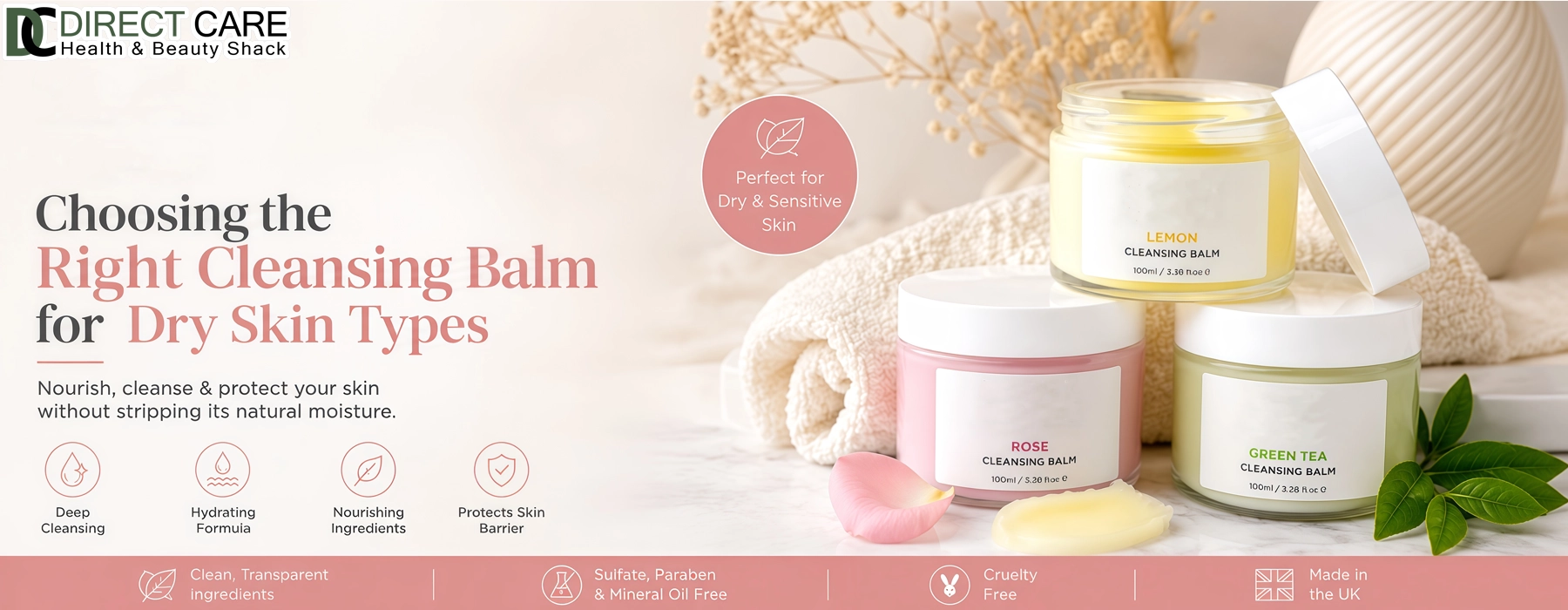 Choosing the Right Cleansing Balm for Dry Skin Types