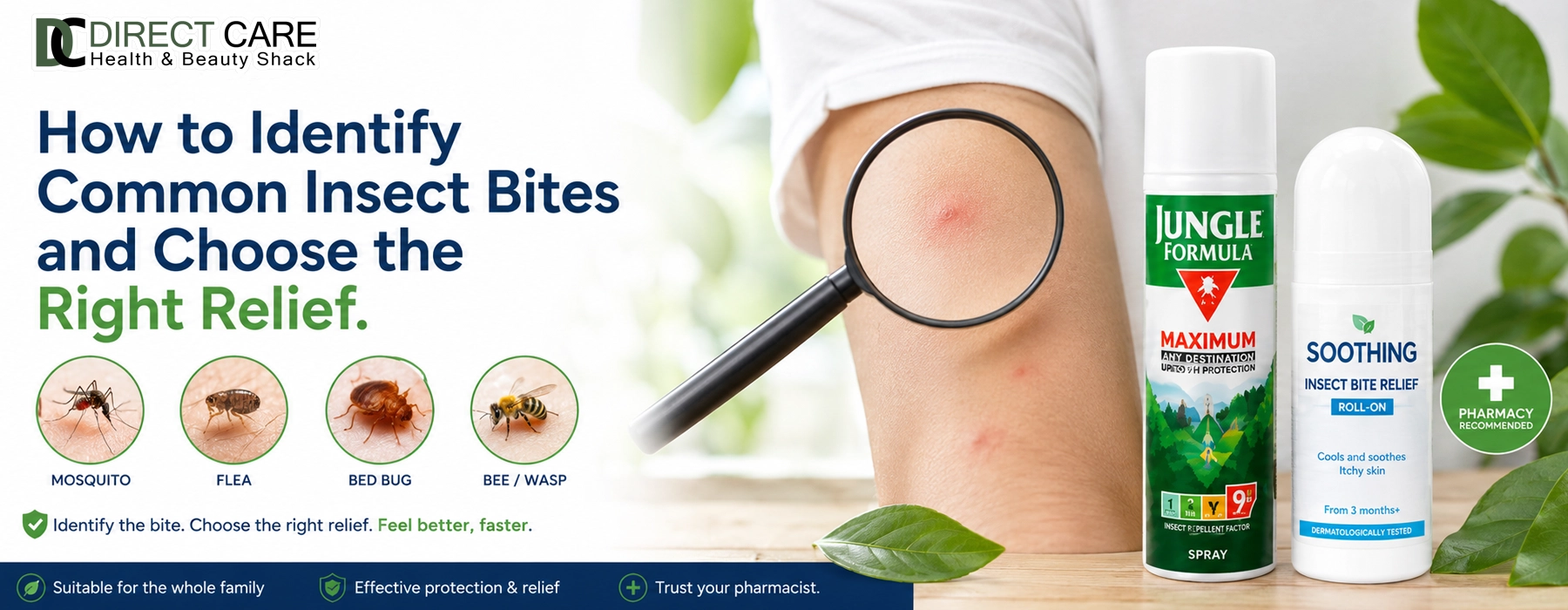 How to Identify Common Insect Bites And Choose The Right Relief