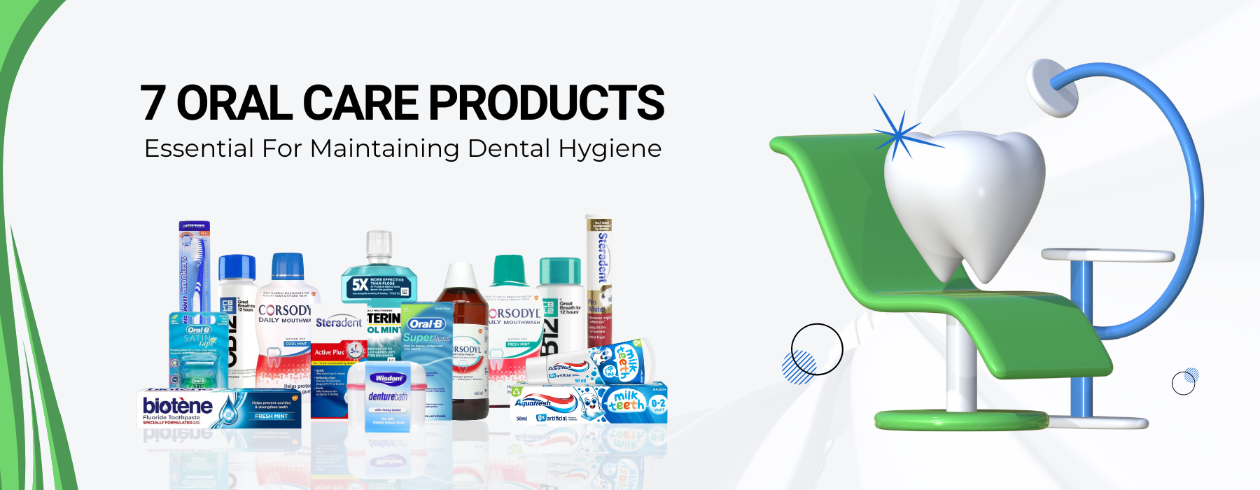 7 Oral Care Products Essential For Maintaining Dental Hygiene