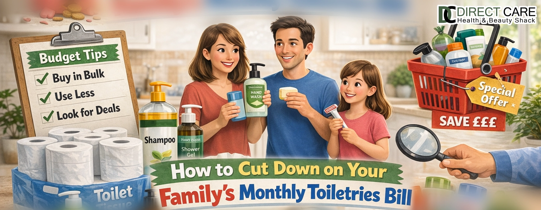 How to Cut Down on Your Family’s Monthly Toiletries Bill Lifestyle article