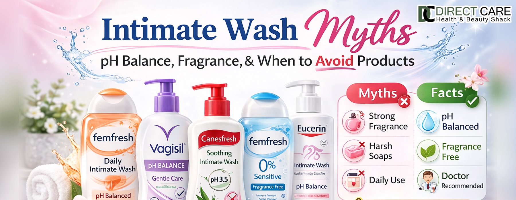 Intimate Wash Myths: pH Balance, Fragrance, and When to Avoid Products Personal Care article