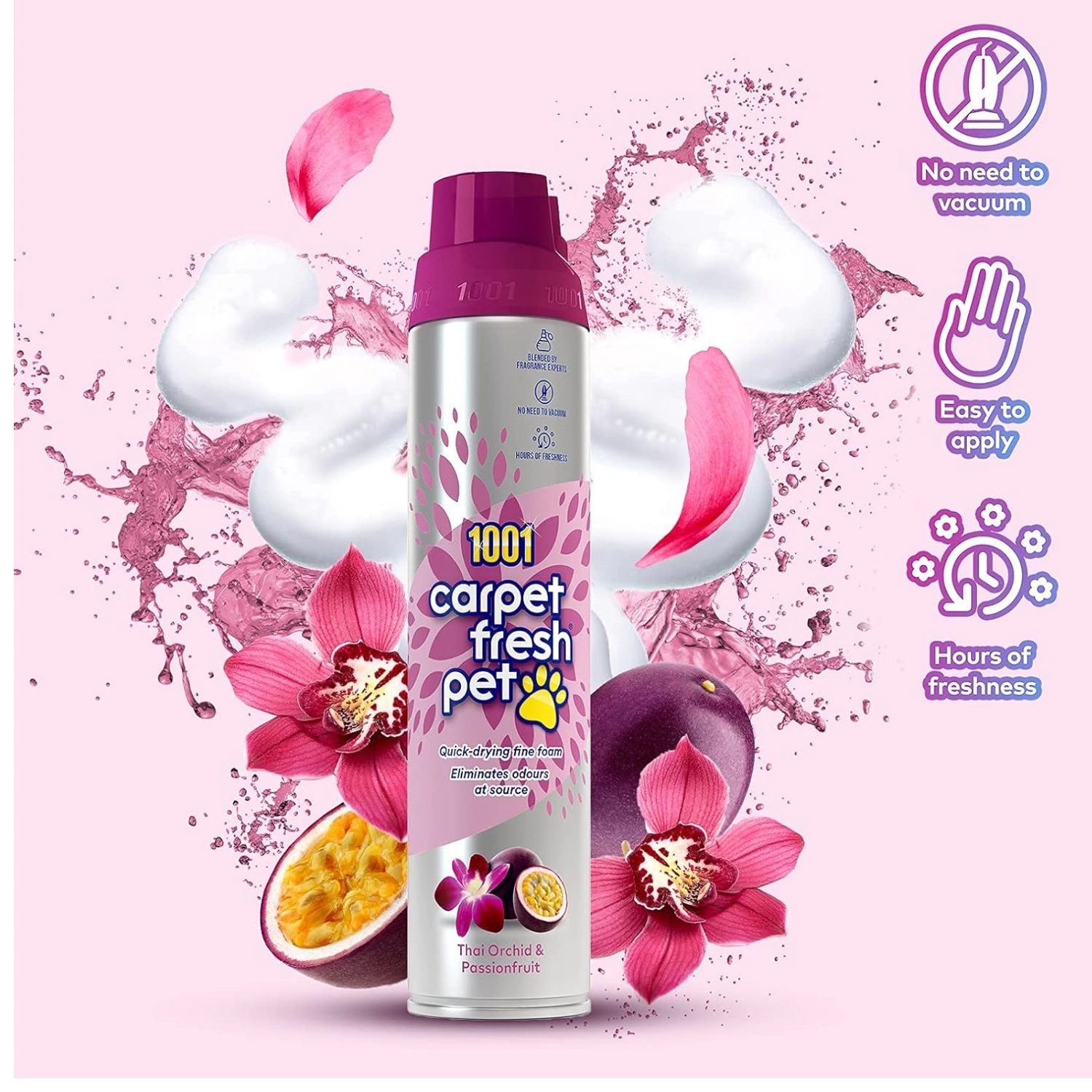 1001 Carpet Fresh Peony And Rasperry & Thai Orchid 300ml